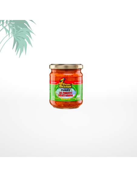 Purée de piment végétariens dame besson Purée de piment végétariens dame besson