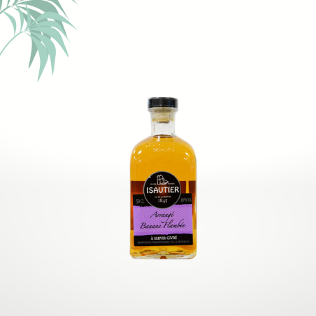 Rhum arrangé Banane flambée Isautier