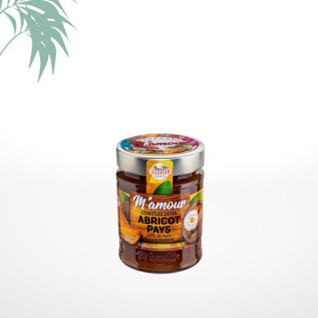 Confiture d'abricot péyi mamour Confiture d'abricot péyi mamour