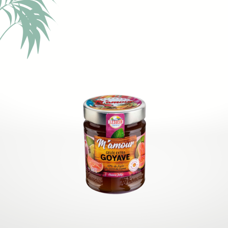 Gelée goyave rose M'amour