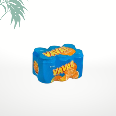 Soda vaval orange (33cl x 6)