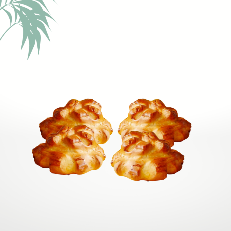 Lot de 4 pommes cannelles "Pain au beurre"