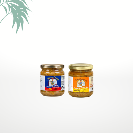 Assortiment de 2 souskays pimentées (2x200g) Délices Locales Assortiment de 2 souskays pimentées (2x200g) Délices Locales