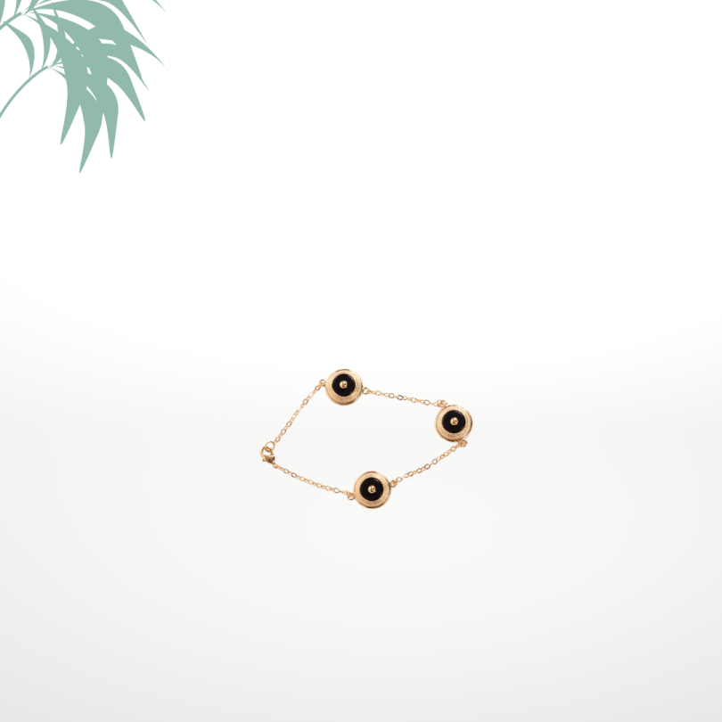 Bracelet "Onix" - Plaqué Or