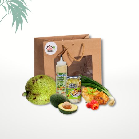 Kit Tasty "Tacos fruit à pain au poulet boucané" Kit Tasty "Tacos fruit à pain au poulet boucané"