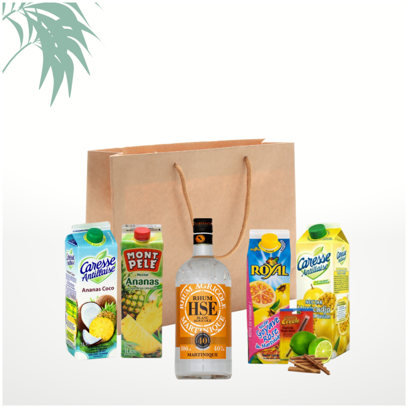 Kit  "Cocktail " (Planteur & Piña Colada)