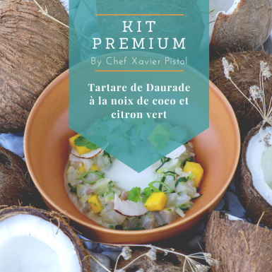 Kit premium "tartare de daurade à la noix de coco et citrons verts"