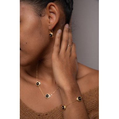 Bracelet "Onix" - Plaqué Or