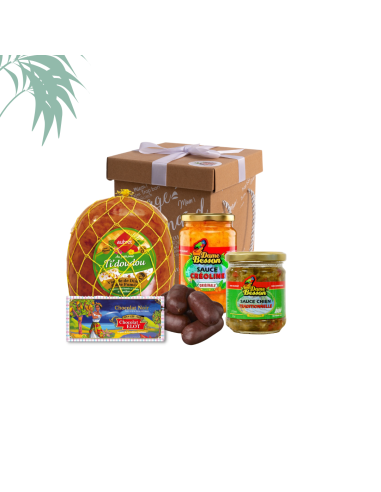 Coffret Noël péyi  ( avec jambon de dinde sans os - pimenté)