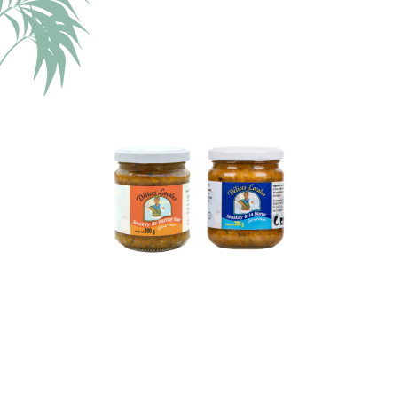 Assortiment de 2 souskays sans piment (2x200g) Délices Locales