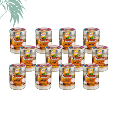 Confiture de coco 325g M'amour - Lot de 12