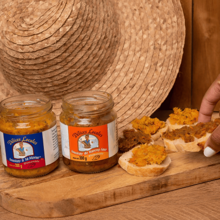 Souskay de morue sans piment 200g Délices Locales