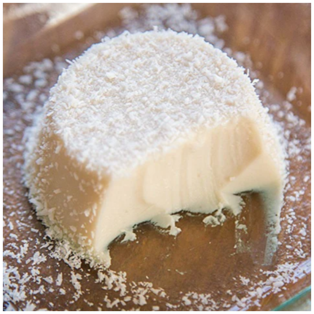 Blanc-manger coco allégé, crème dessert minceur