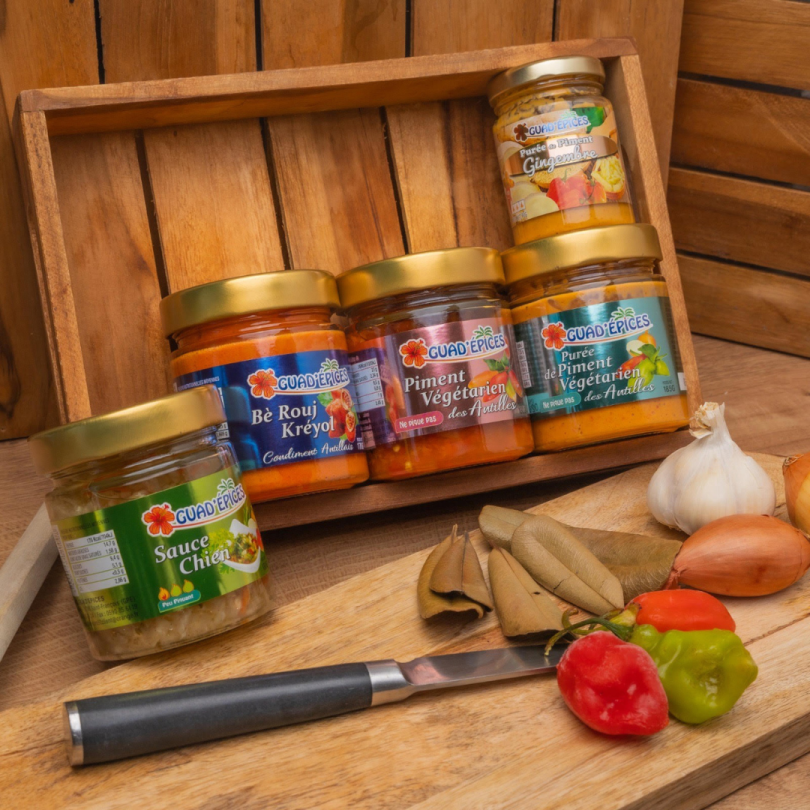 Piment végétarien confits 180g Guad Epice
