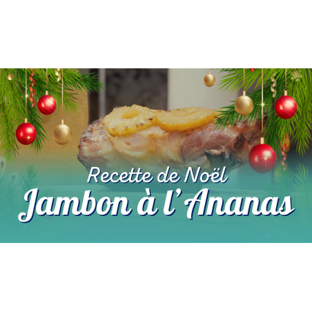 Jambon de Noël Yzacuit avec os - avec piment marion Jambon de Noël Yzacuit avec os - avec piment marion