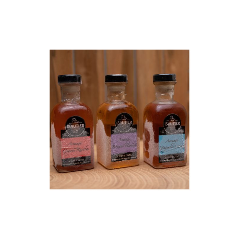 Rhum arrangé banane flambée 40° 50cl Isautier