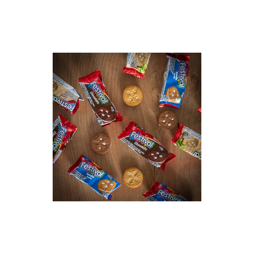 Biscuits chocolat Festival (12g x 4 paquets)