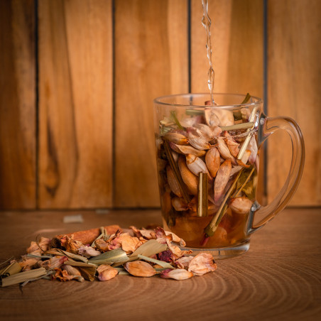 Thé péyi "Atoumo-Citronnelle (en vrac) 25g La Maison des Antilles