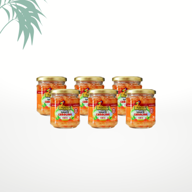Sauce créoline forte 210 ml dame besson
