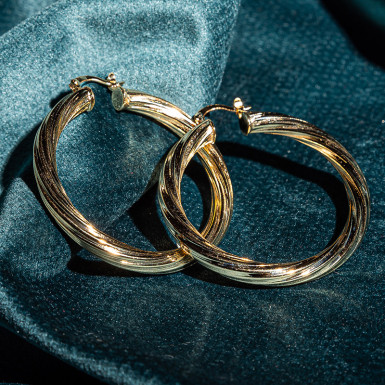 Créole "Élégance" - Plaqué OR