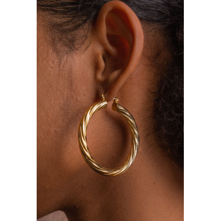 Créole "Élégance" - Plaqué OR