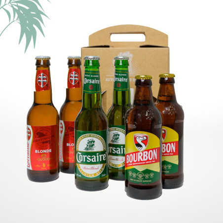 Coffret de 6 Bières créoles (Lorraine - Corsaire - Bourbon)