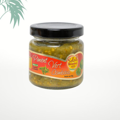 Pâte de piment vert combava 90g Soleil Réunion