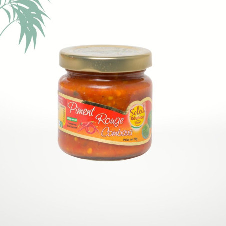 Pâte de piment rouge combava 90g Soleil Réunion