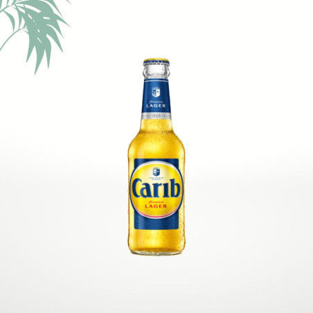 Bière blonde 33cl Carib - Pack de 6 bouteilles