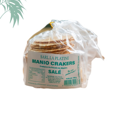 lot de 4 galettes de manioc salées 100g