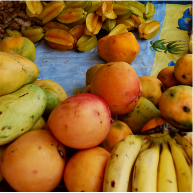 Panier fruits et légumes tropical du moment 2