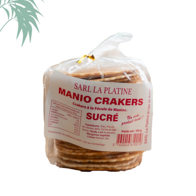 Lot 10 galettes de manioc sucrées 100g