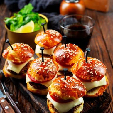 Minis burgers à la créole - Lot de 15