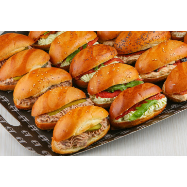 Navettes/burgers à la morue - lot de 10